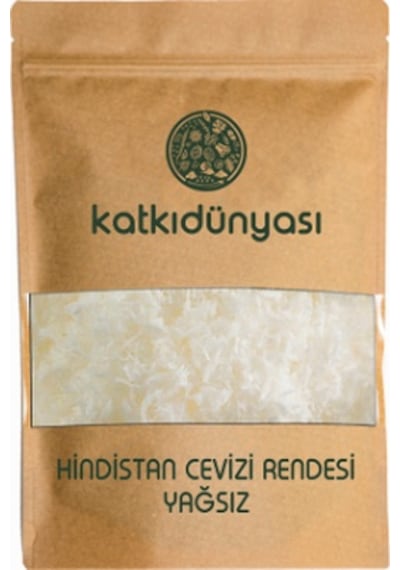 Katkı Dünyası Yağsız Rende Hindistan Cevizi 1 KG