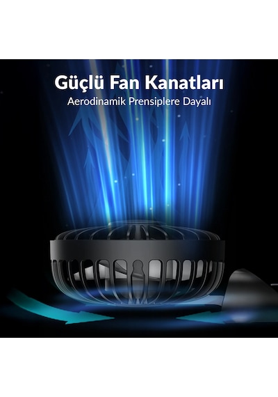 Warmco K38 Ekranlı 4 Kademeli El Vantilatörü 2400mah Şarjlı Taşınabilir Katlanabilir Standlı Boyun Askılı Soğutucu Fan Pembe