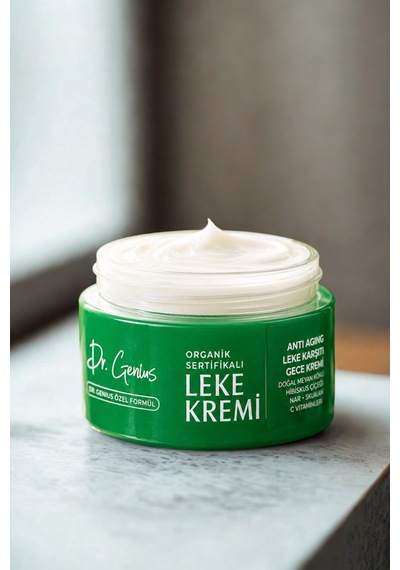 Dr. Genius Leke Kremi 50 Ml - Etko Cosmos Organic Sertifikalı& Anti-aging