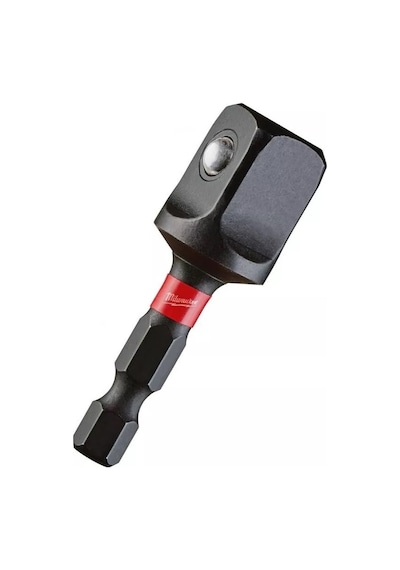 Milwaukee Bits Uç Adaptörü 1/4" Hex 1/2" Lokma İçin 4932478803