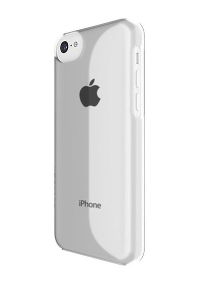 Apple Uyumlu iPhone Adopted 5c İle Lens Kılıf Buzlu Aph12108 Beyaz