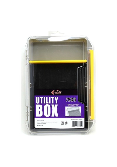 Captain 7236 Profesyonel Sahte Balık Ve Jig Kutusu 20x14x3cm Standart