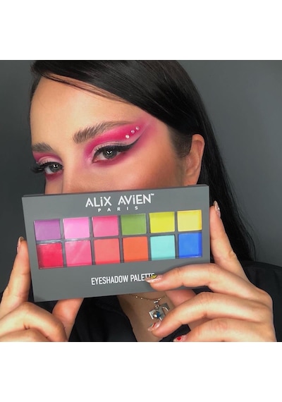 Alix Avien 12'li Far Paleti Eyeshadow Palette 111 Tropical Bouquet 15,6 G