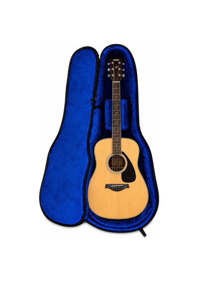 Solid Case Lux Akustik Gitar Gigbag Bej Mavi