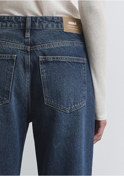 Mavi - Victoria Classic Denim Gölgeli Koyu Mavi Jean Pantolon 101072-90539 Koyu Mavi