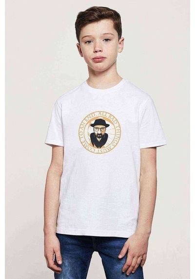 Tshirthane Breaking Bad All Bad Baskılı Unisex Çocuk Beyaz T-Shirt