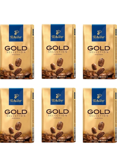 Tchibo Gold Selection Filtre Kahve 250 Gr X 6 Adet Öğütülmüş