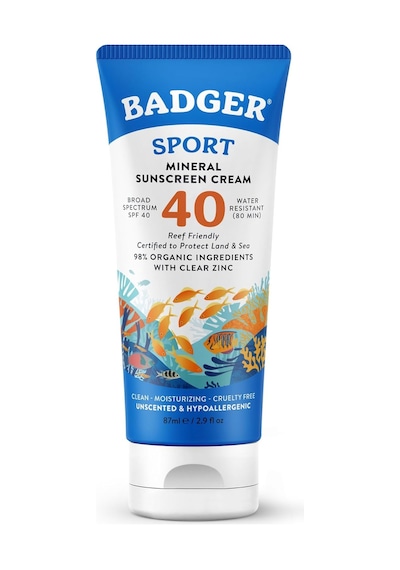Badger Clear Zinc Kokusuz Güneş Kremi Spf40 87 Ml