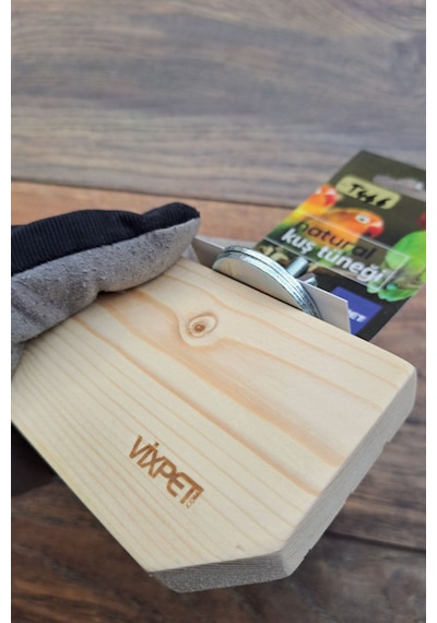 Vixpet Venty Papağan Stant Tünek 10 cm | Sultan | Muhabbet | Forpus | Sevda | Cennet | T446