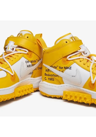 Nike Air Force 1 Mid Sp Af1 Special Series Unisex Leather Sneaker Özel Seri Hakiki Deri Unisex Günlük Spor Ayakkabı Sarı Sarı Nike Air Force 1 Mid Sp Af1 Special Series Unisex Leather Sneaker Özel Seri Hakiki Deri Unisex Günlük Spor Ayakkabı Sarı Sarı