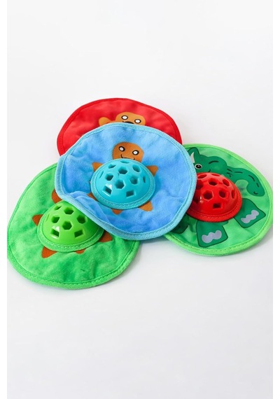Busstier Çok Renkli Sesli Kedi Köpek Oyuncağı Ödül Mamaları İçin Zeka Geliştirici Puzzle Mama Topu Isırınca