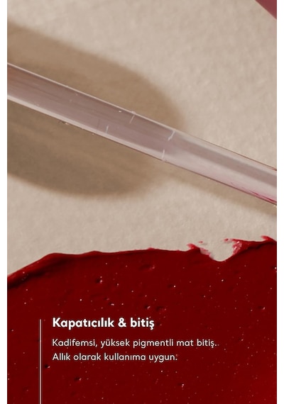 Viı Velvet Fit Lip Tint, Melted Cherry, 4,7g - Mat Ve Kremsi Dudak Tinti Çok Renkli