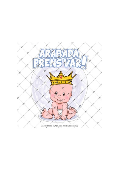 Bob23 Arabada Prens Var Sticker