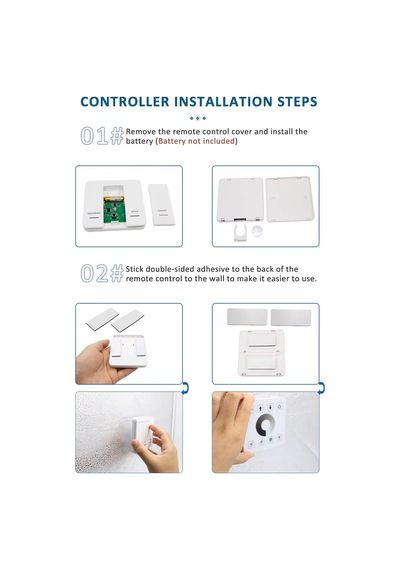 Led Koşu Işıkları Şerit Cob 3000k Wifi App Kontrolü 12-24v Takip Işığı Su Koçanı Oda Dekoratif Aydınlatma Anahtarı Dokunmatik Tuş Diğer