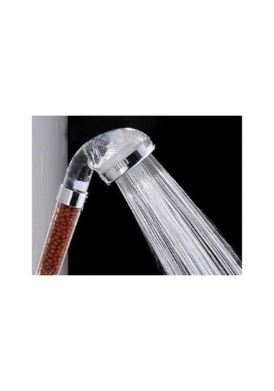 Banyo Duş Başlığı Su Tasarruflu Duş Fıskiyesi 2 Fonksiyonlu Şeffaf
