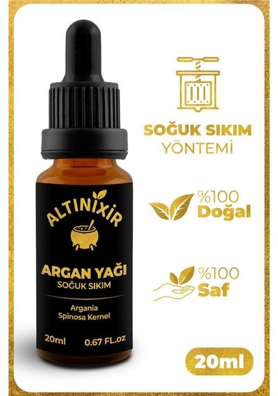 Argan Yağı Soğuk Sıkım 20ml