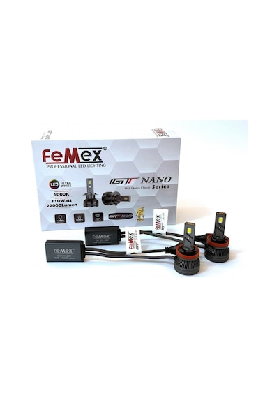 Femex Ford Ranger 3 2009-2018 Kısa Far Led Gt Nano Pro
