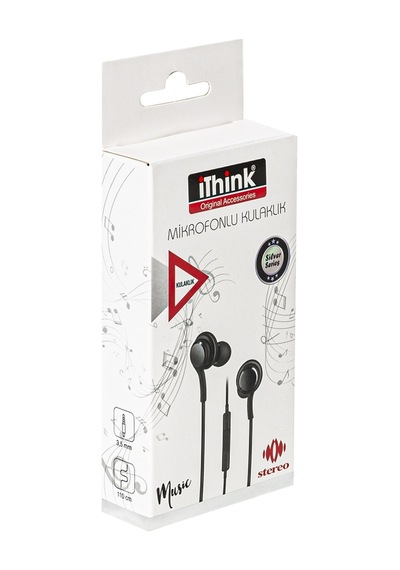Ithink Silver S8 Mikrofonlu Kablolu Kulakiçi Kulaklık