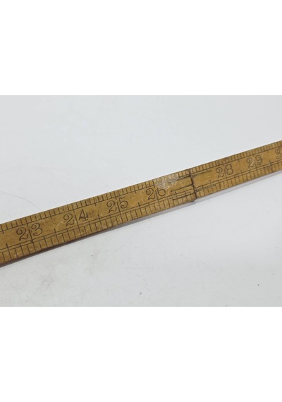 Boxwood Antika Katlanabilir Ahşap Metre 35 İnç 001 0.004 M - 0.012 M