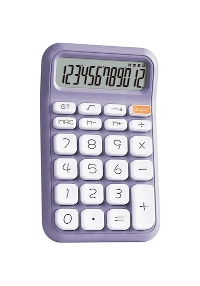 Powermaster Pm-25411 Mor 12 Haneli Hesap Makinesi