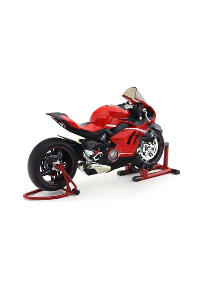 Xlg Ducati Superleggera V4 1:7 Ölçek Metal Koleksiyon Motosiklet Işıklı Sesli Egzoz Duman Efektli Model