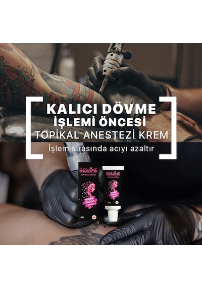 Besame Topikal Anestezi Krem 10 x 10 ML Besame Topikal Anestezi Krem 10 x 10 ML