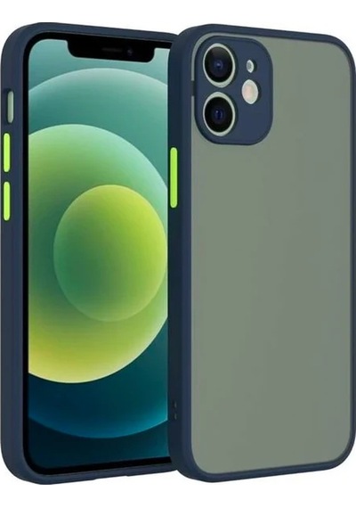iPhone Uyumlu 12 Mini 5.4inç Kamera Korumalı Premium Silikon Kılıf- 5775 Mh-hs3348-7914