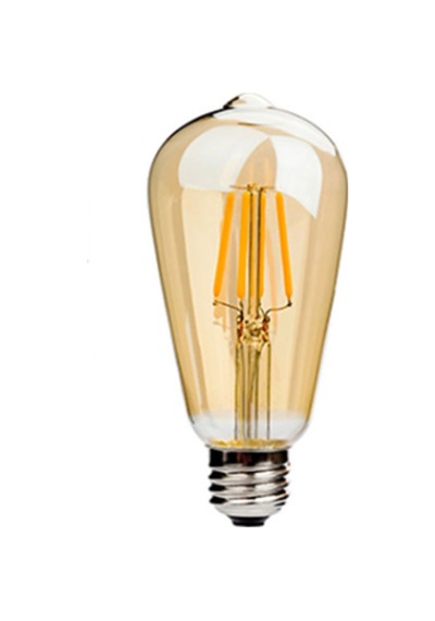 8w E27 Amber Renk Rustik Led Ampul Ct-4290
