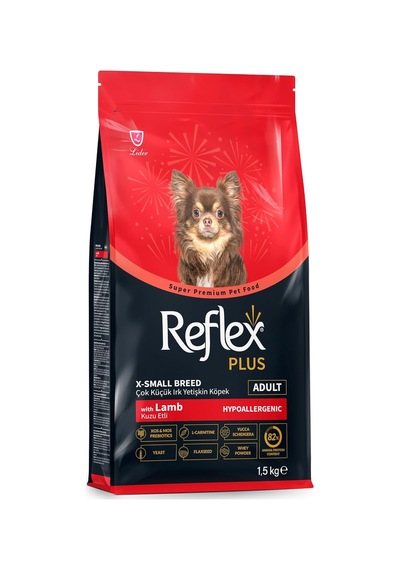 Plus Kuzu Etli Küçük Irk Yetişkin Köpek Maması 1.5 Kg