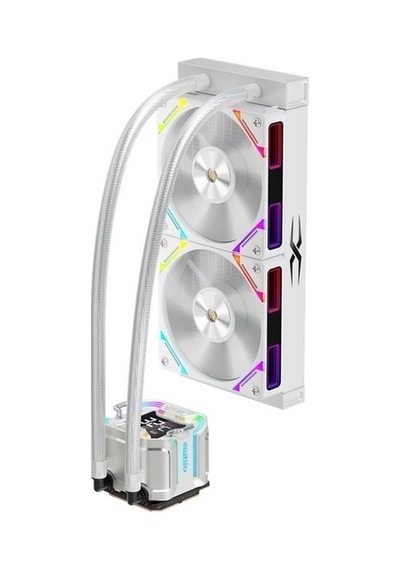 1st Player X Starship E X240e Mm Beyaz Argb Dijital Ekran Am5 / Lga 1851 Işlemci Sivi Soğutucu