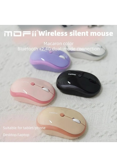 Mofii M5DM 2 Bluetooth Kablosuz Mini Optik Mouse