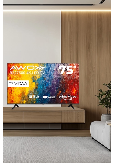 Awox B227500 75" 4K Ultra HD Smart LED TV