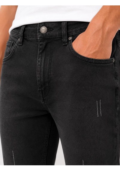 Classics Men Black Wood Erkek Slim Fit Jean Pantolon 7751 Füme