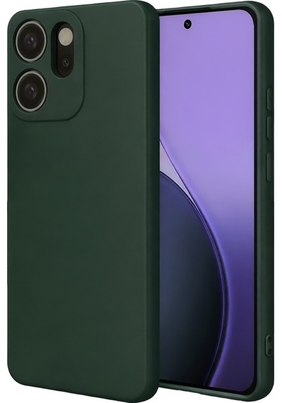 Cosmotex Newface Oppo Reno 14f First Silikon - Koyu Yeşil
