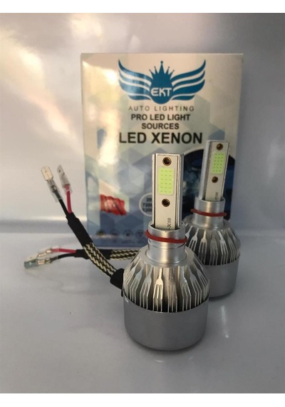 Ekt-7200-buz Mavi-h4-led Far Ampulü