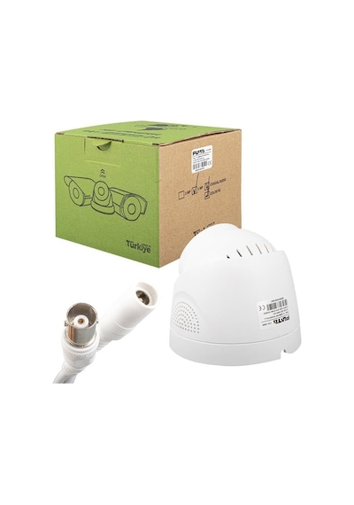 Plato Pl-22996 5mp Color Vu 3.6 Mm 2 Atom Led Ahd Dome Kamera