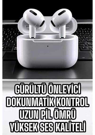 3.nesil Tws Bluetooth Kulaklık Mikrofonlu Anc Özelliği Dokunmatik Kontrol Mh-hs6572-8230