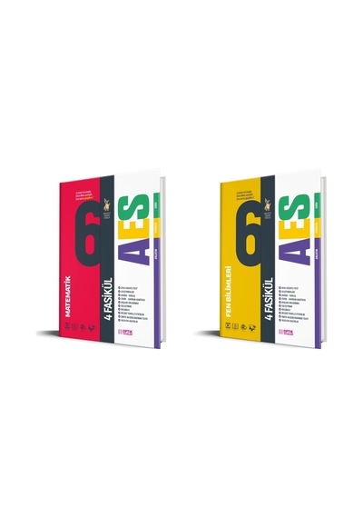 Optik 2026 6. Sınıf Matematik + Fen Bilimleri Aes Fasikül Seti 2 Kitap