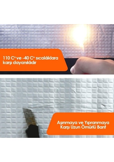 Tamir Bandı Ultra Güçlü Çamur Bant Sızdırmaz Tamir Çatlak Bant
