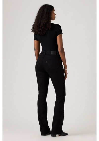 Levi's 725 Yüksek Bel Bootcut Kadın Siyah Jean-16386