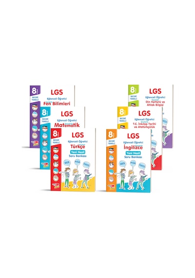8. Sınıf LGS Nesil Soru Bankası Seti