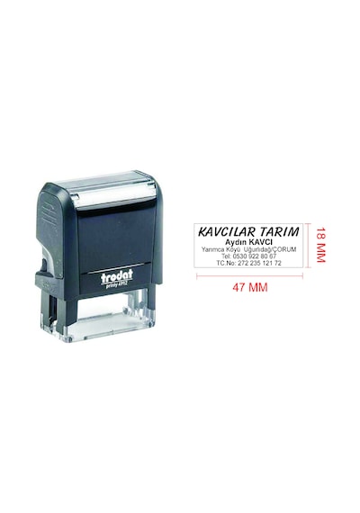 İşyeri Kaşesi - Şirket Kaşesi - Ofis Kaşesi N11.2984