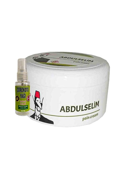 Abdulselim 200 Ml Relax Kremi A-34:012 Bölgesel Kremi Ve Yanında 30 Ml Çörek Otu Yağı