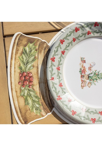 Xmas Tale Kağıt Amerikan Servis 30x39 Cm 12'li Paket Beyaz