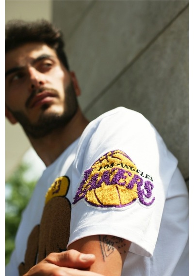 Unisex Beyaz Baskılı T-Shirt