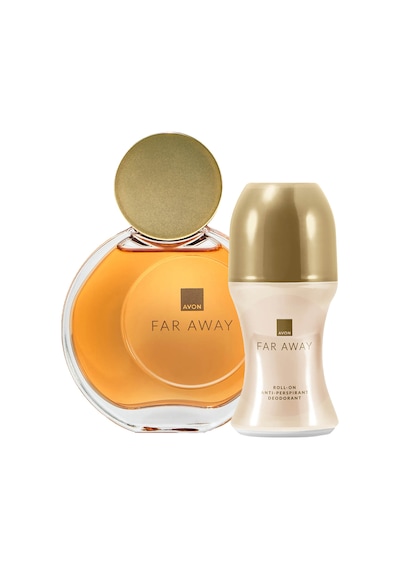 Avon Far Away Kadın Parfüm EDP 50 ML + Roll On 50 ML 2'li Set