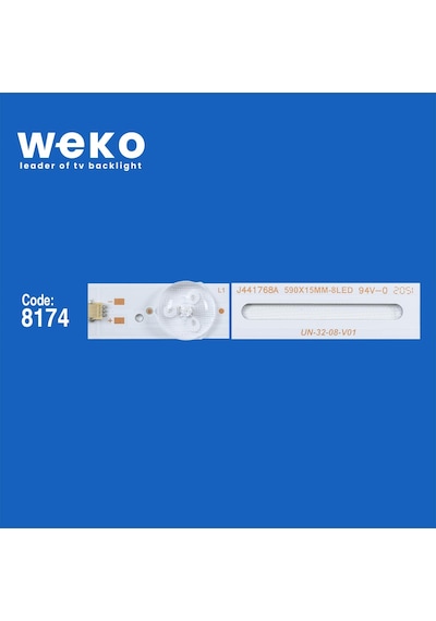 32" Universal Dled Tv Panel Led Bar - 8 Led 3v 59 Cm No: 1596 / Kod: 8174