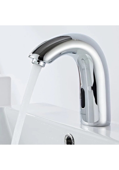 Fause Kfb100-2 Çift Su Girişli Fotoselli Lavabo Bataryası