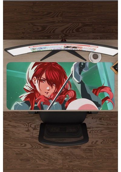 Persona 3 Kaymaz Dikişli Kauçuk Oyuncu Mousepad V5 - 90x40 Xxl Gaming Mouse Pad Fare Altlığı