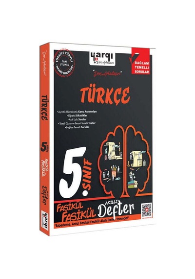 Yargı Ders Arkadaşım 5.sınıf Türkçe Fasikül Fasikül Akıllı Defter